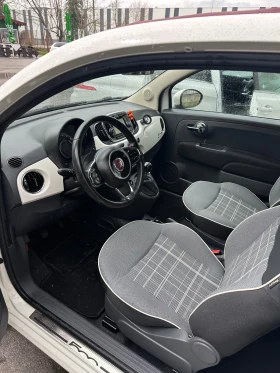 Fiat 500 | ЕВРО 6b | 1.2i | КАБРИО | , снимка 13