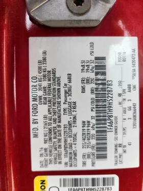 Ford Mustang ECO BOOST * * CARFAX * * АВТОКРЕДИТ* *  - 28499 лв. / 14571.31 € - 84438598 12