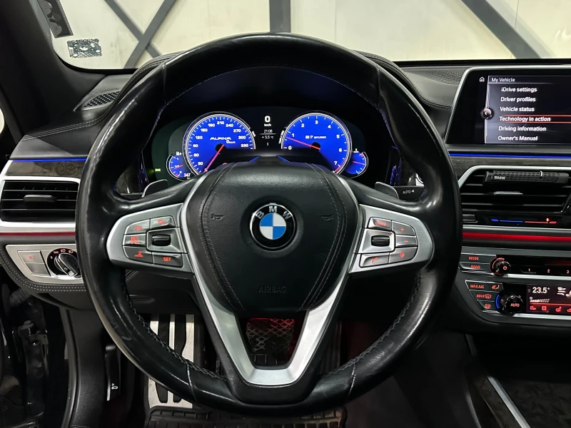 BMW 740 * LONG* ВАКУУМ* ОБДУХ* HEAD UP* , снимка 10 - Автомобили и джипове - 49319223