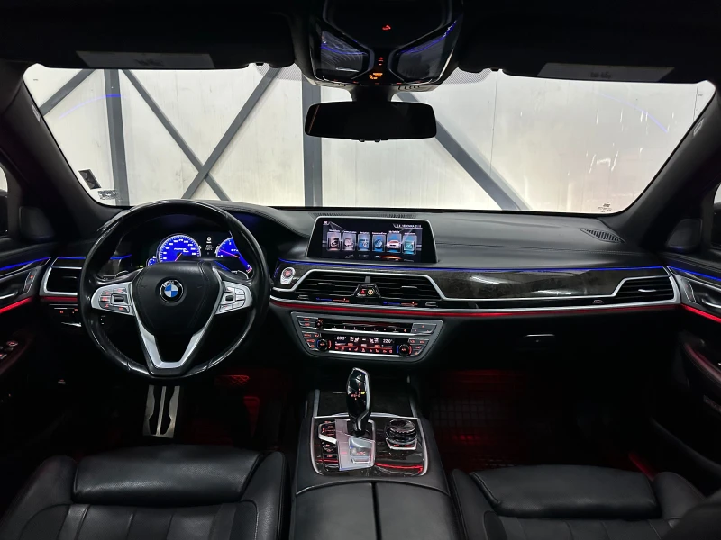 BMW 740 * LONG* ВАКУУМ* ОБДУХ* HEAD UP* , снимка 8 - Автомобили и джипове - 49319223
