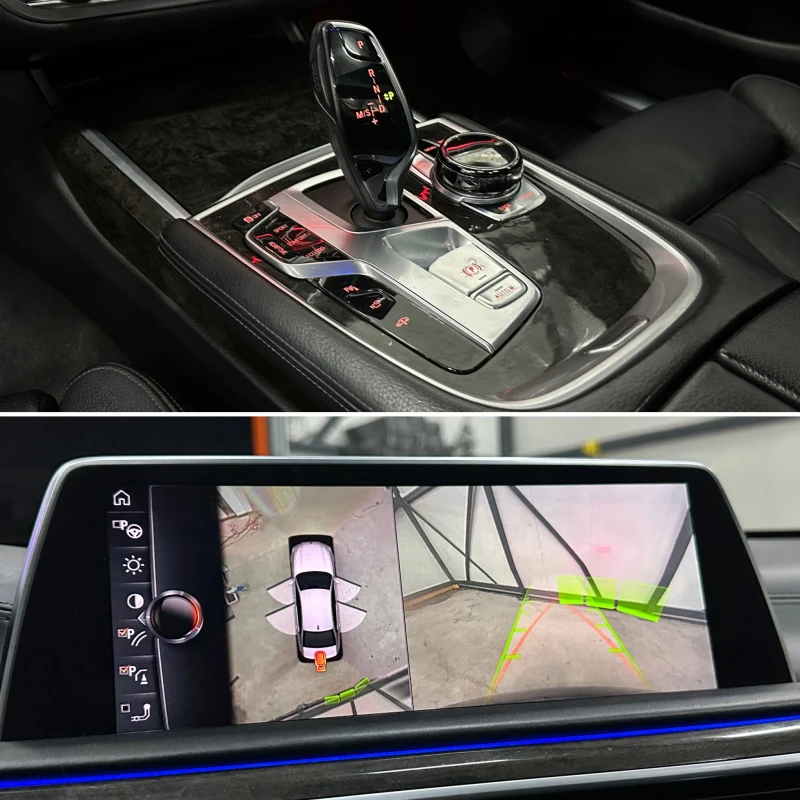 BMW 740 * LONG* ВАКУУМ* ОБДУХ* HEAD UP* , снимка 13 - Автомобили и джипове - 49319223