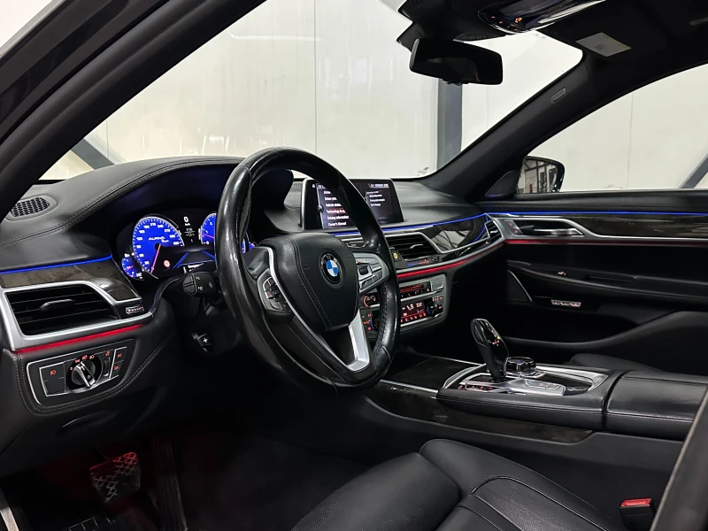 BMW 740 * LONG* ВАКУУМ* ОБДУХ* HEAD UP* , снимка 7 - Автомобили и джипове - 49319223