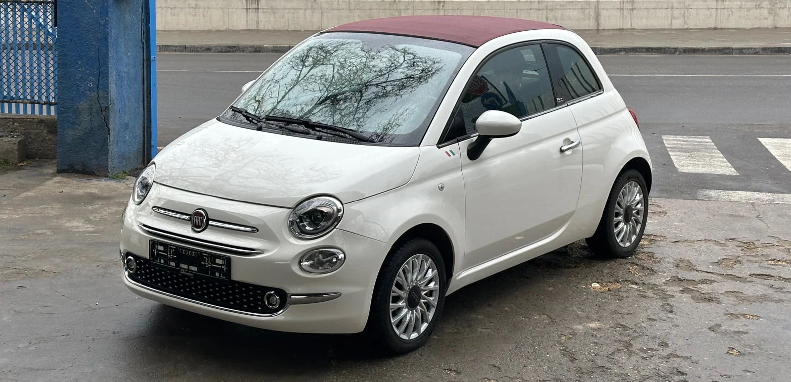 Fiat 500 | ЕВРО 6b | 1.2i | КАБРИО | , снимка 2 - Автомобили и джипове - 54112244