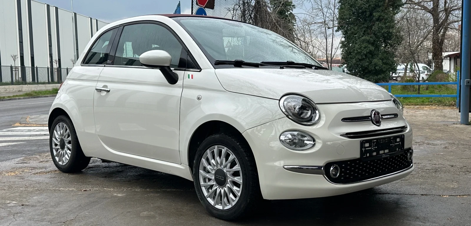 Fiat 500 | ЕВРО 6b | 1.2i | КАБРИО | , снимка 4 - Автомобили и джипове - 54112244