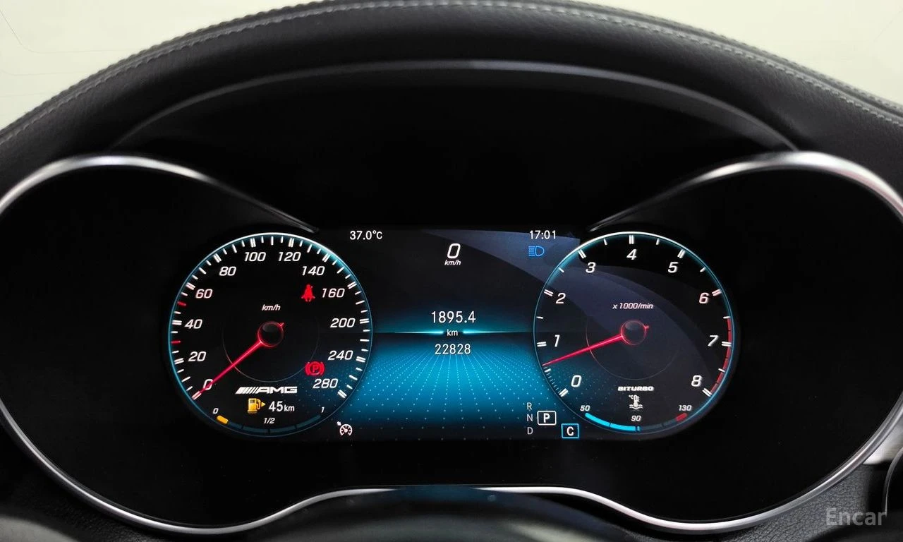 Mercedes-Benz C 43 AMG 4MATIC* BURMESTER* ХЕДЪП* FACELIFT* , снимка 12 - Автомобили и джипове - 55925773