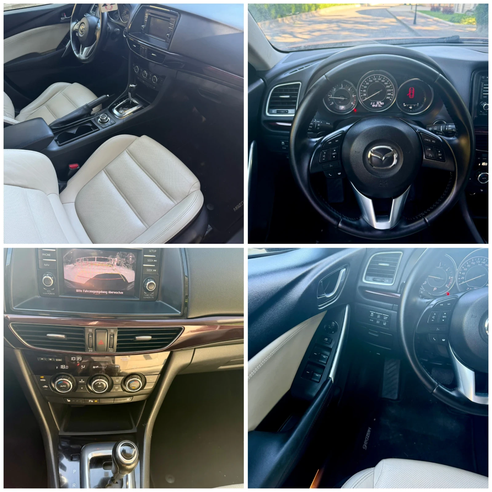 Mazda 6 2.2/Auto/Navi/Kamera, снимка 12 - Автомобили и джипове - 56023069