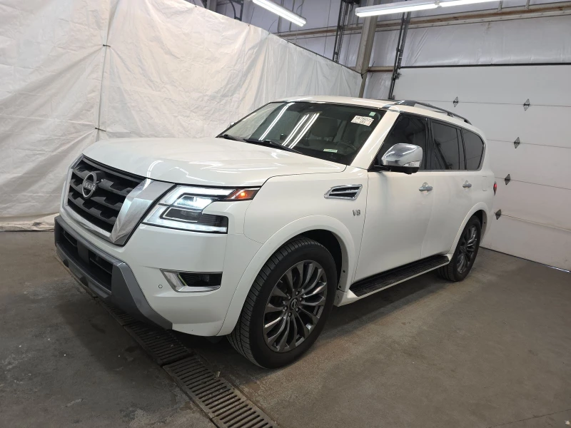Nissan Armada PLATINUM 5.6L 3xTV/ОБДУХВАНЕ/DISTRONIC/FULL!!!, снимка 3 - Автомобили и джипове - 53233379