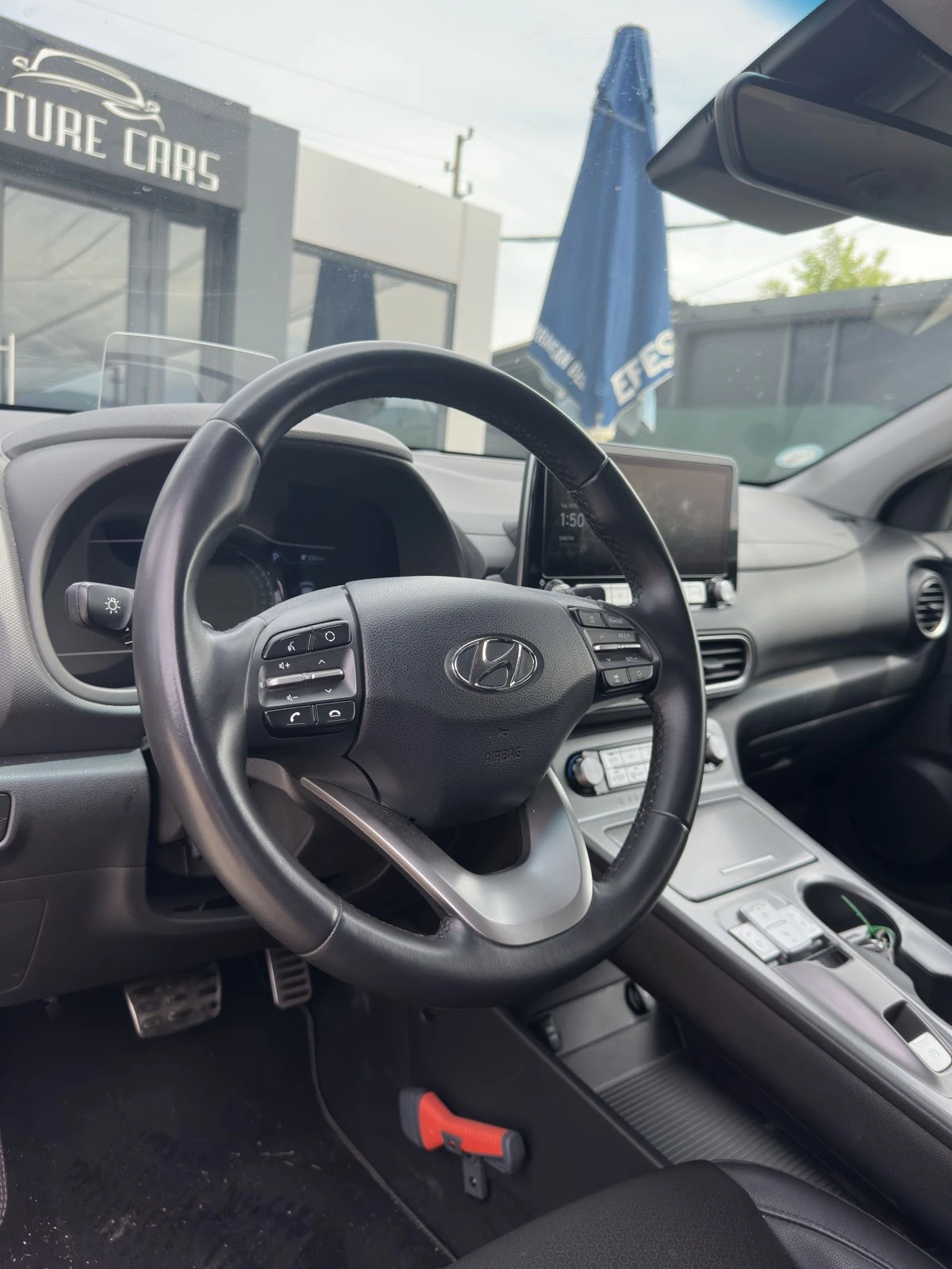 Hyundai Kona 64KWh/PRIME/ГАРАНЦИЯ/SOH100%/BLUELINK, снимка 9 - Автомобили и джипове - 53746418