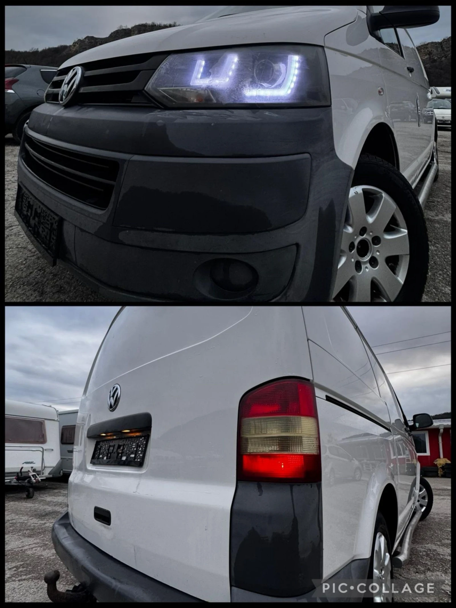 VW Transporter 2.0TDI, КЛИМАТИК, FACELIFT , снимка 16 - Бусове и автобуси - 53490490