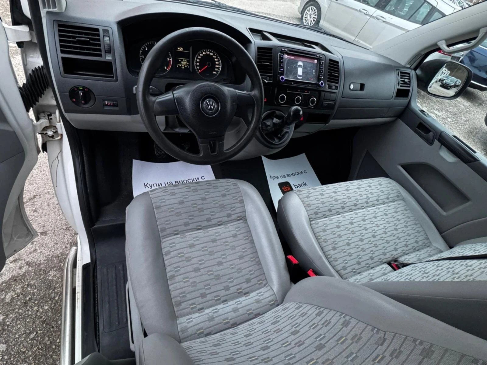 VW Transporter 2.0TDI, КЛИМАТИК, FACELIFT , снимка 12 - Бусове и автобуси - 53490490