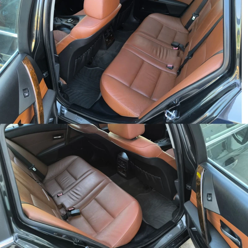 BMW 525 3.0D КОЖА АВТОМАТ, снимка 9 - Автомобили и джипове - 50868469
