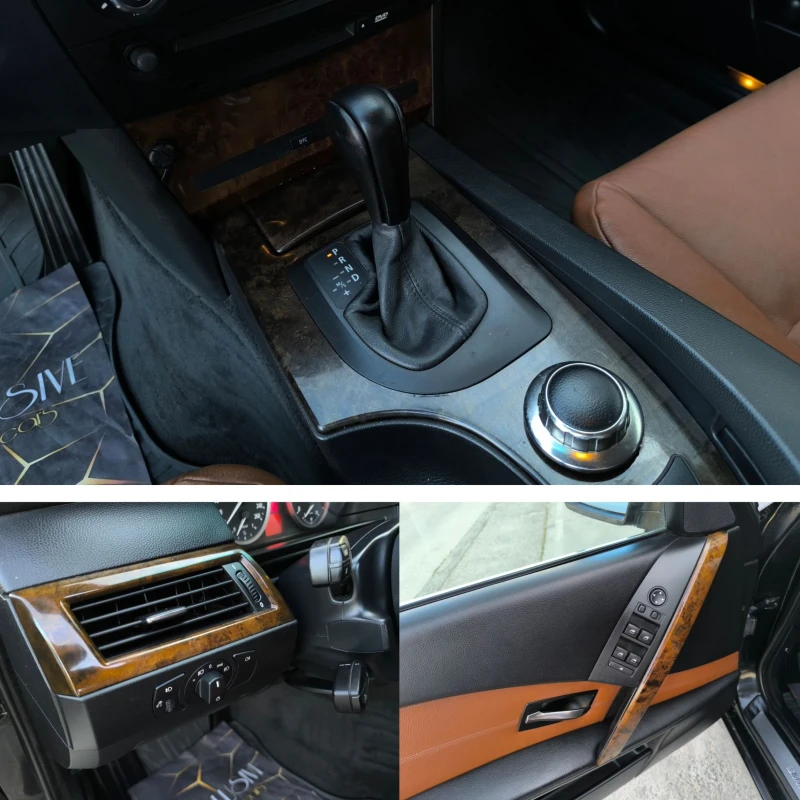 BMW 525 3.0D КОЖА АВТОМАТ, снимка 10 - Автомобили и джипове - 50868469