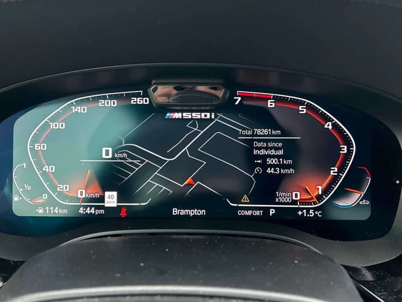 BMW 550 * M550i xDrive * CARFAX * ЦЕНА ДО БГ, снимка 8 - Автомобили и джипове - 53511488