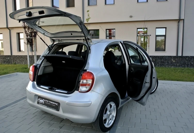 Nissan Micra 1.2i* РЕГИСТРИРАН* КЛИМАТРОНИК* АВТОПИЛОТ* EURO 5, снимка 9 - Автомобили и джипове - 56220861