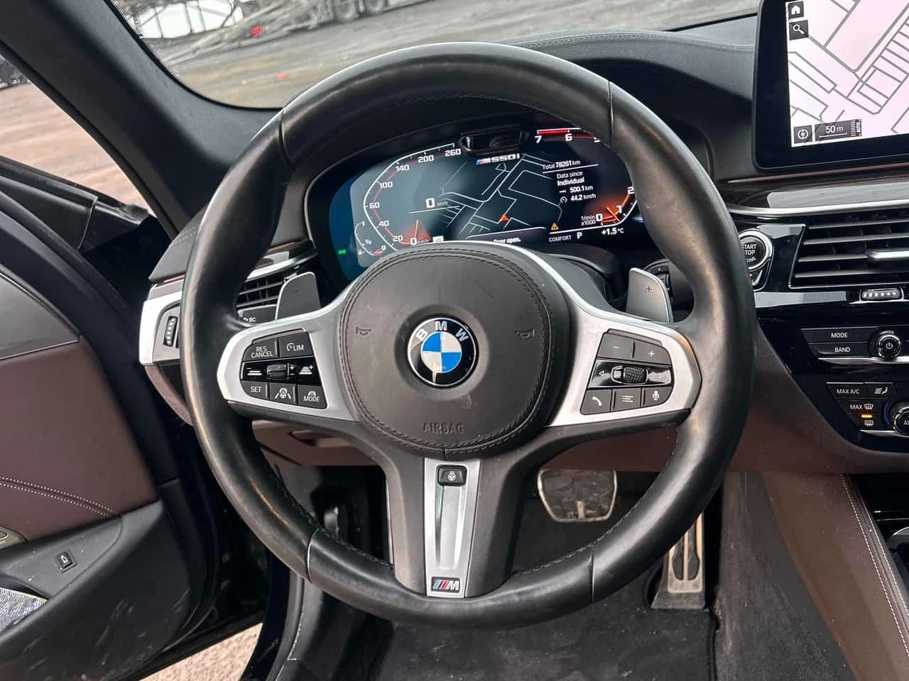 BMW 550 * M550i xDrive * CARFAX * ЦЕНА ДО БГ - изображение 10