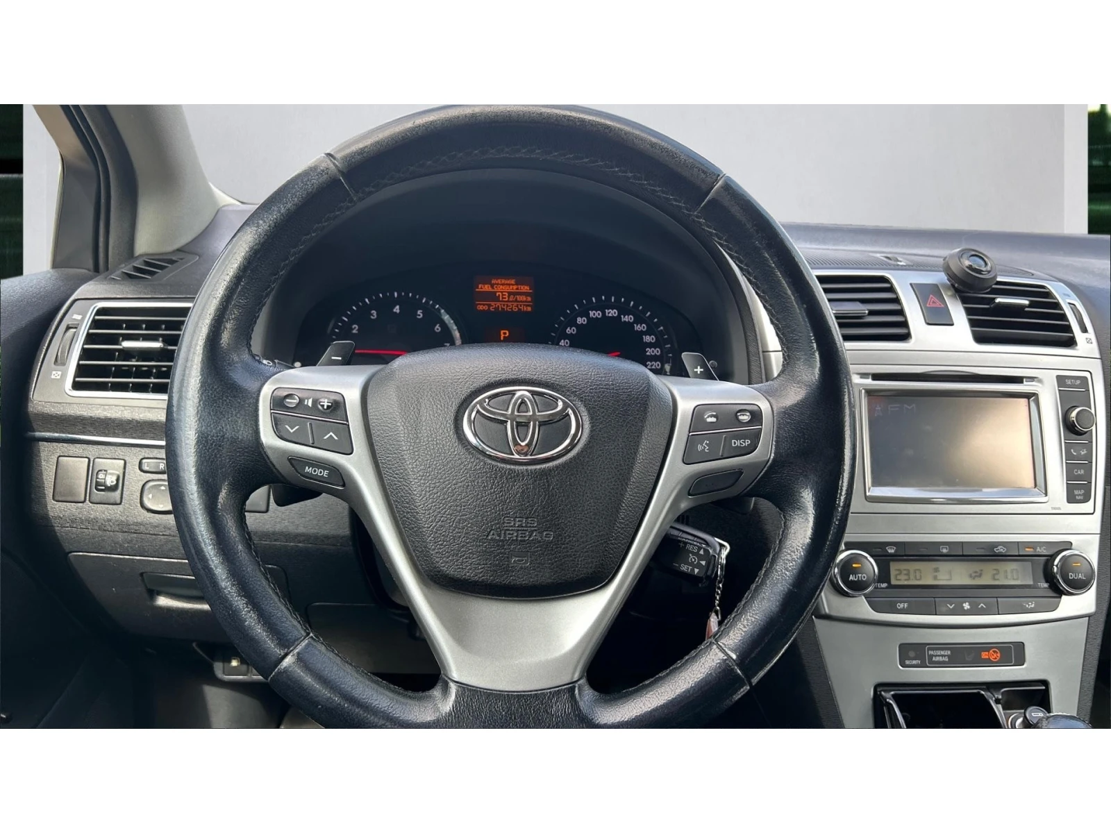 Toyota Avensis Месечна вноска от 160  , снимка 14 - Автомобили и джипове - 54082067