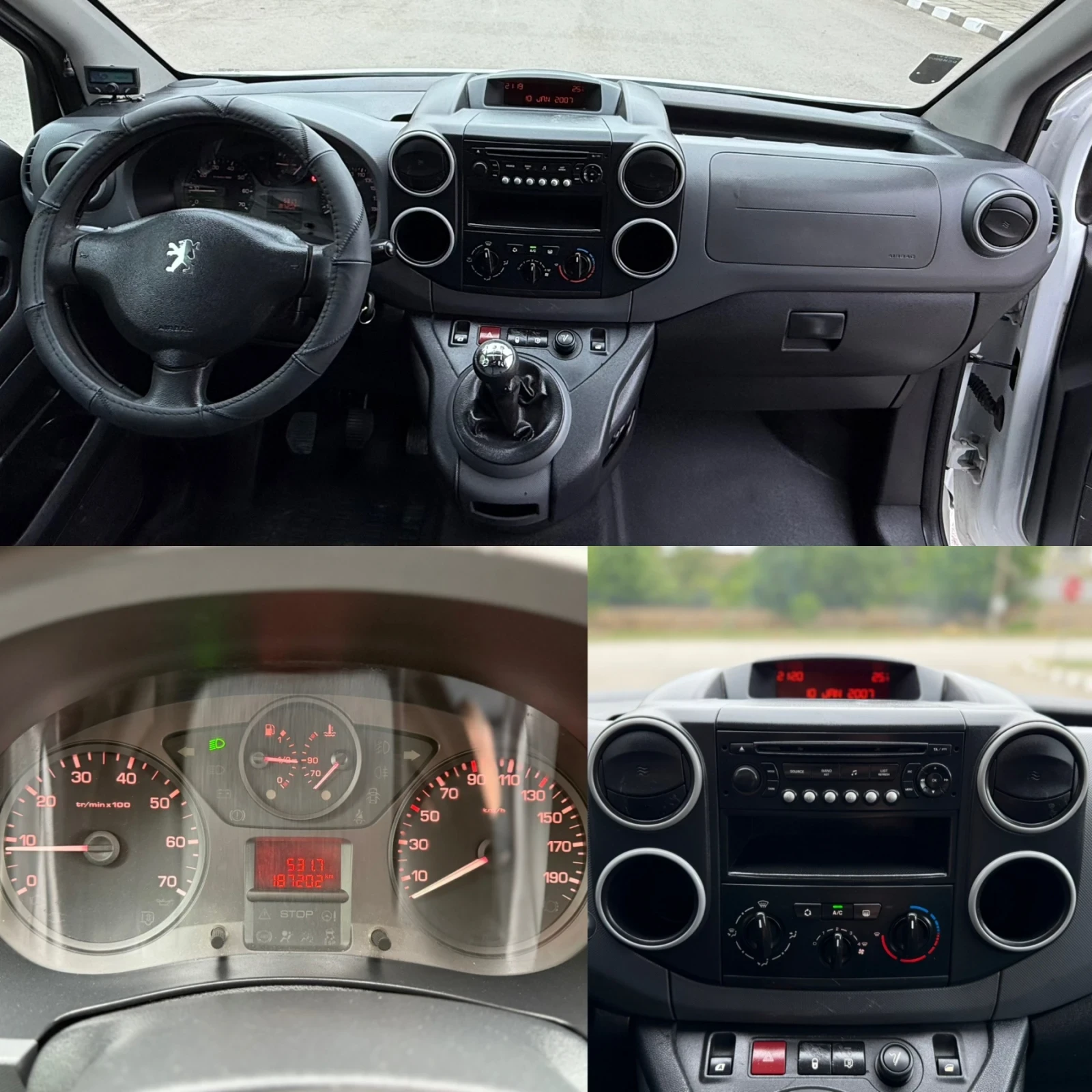Peugeot Partner * AC* , снимка 11 - Автомобили и джипове - 54478020