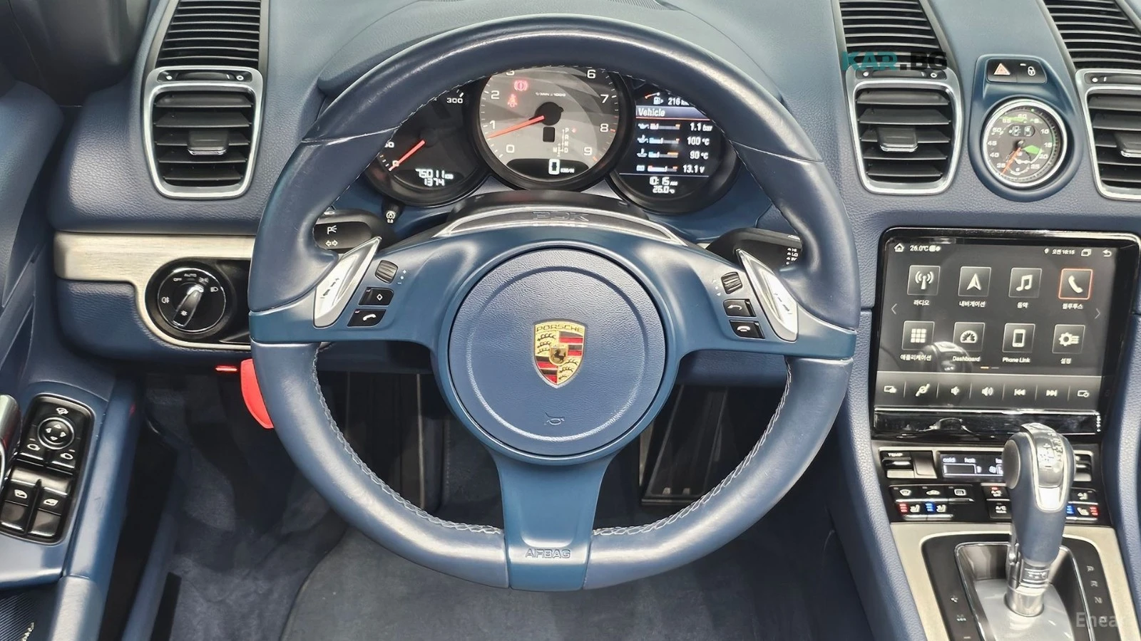 Porsche Boxster S 3.4* КОЖА* ОБДУХВ* КАМЕРА, снимка 11 - Автомобили и джипове - 55213144