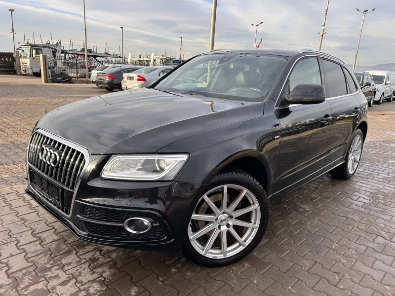 Audi Q5 3.0TDI S-LINE QUATTRO/AVTOMAT/NAVI/PANORAMA/KOJA, снимка 1 - Автомобили и джипове - 48417675