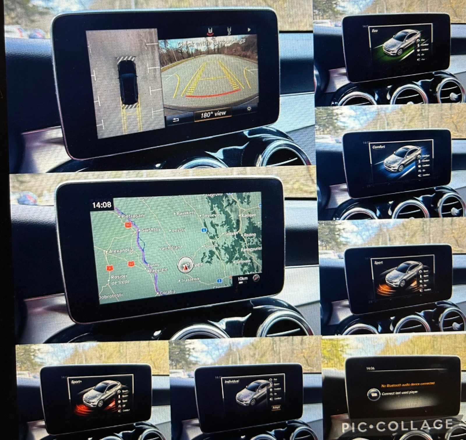 Mercedes-Benz GLC 250 D AMG Coupe 4-MATIC, 181000 км, КАТО НОВ !!!, снимка 11 - Автомобили и джипове - 53819341