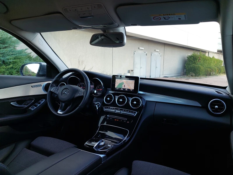 Mercedes-Benz C 180 ШВЕЙЦАРИЯ, снимка 15 - Автомобили и джипове - 52270681