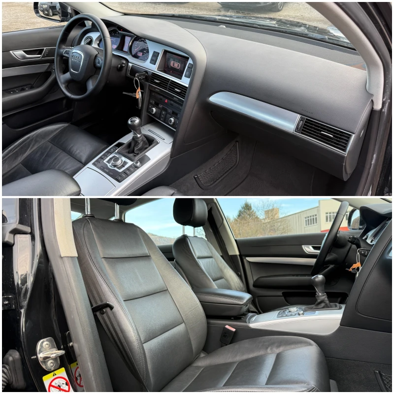 Audi A6 2.0TDI-170hp-Facelift-парктроник-кожа-климатроник, снимка 13 - Автомобили и джипове - 52565357