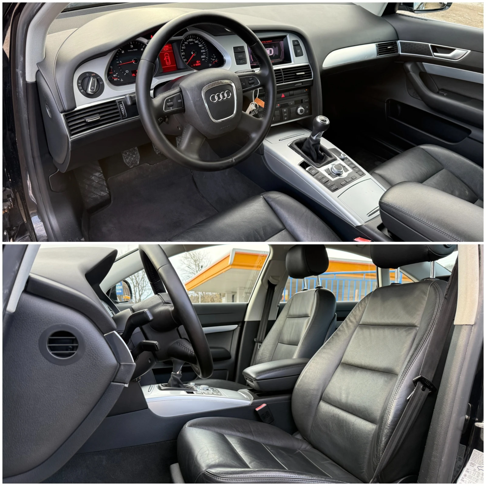 Audi A6 2.0TDI-170hp-Facelift-парктроник-кожа-климатроник - изображение 9