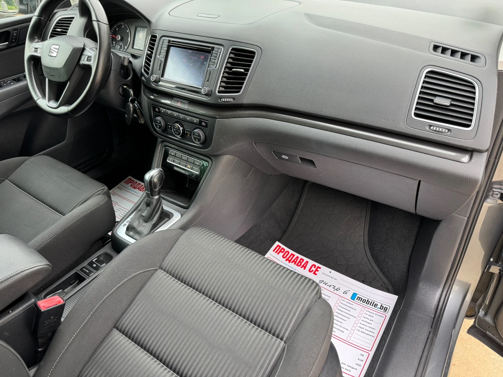 Seat Alhambra * 2.0TDI* 150ks* FACE* DSG-6* 7-Местен* FULL* , снимка 9 - Автомобили и джипове - 54877275