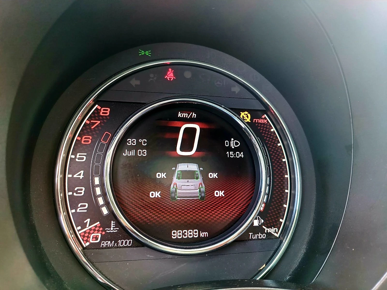 Fiat 500 0.9 Т TWINAIR 105 SPORT, снимка 2 - Автомобили и джипове - 55154404