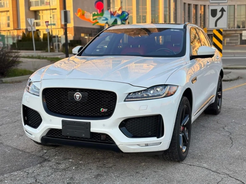 Jaguar F-PACE * S * CARFAX * БЕЗ ПЪРВОНАЧАЛНА ВНОСКА