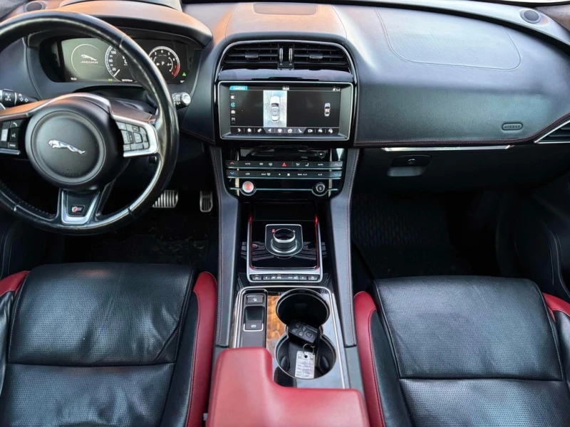 Jaguar F-PACE * S * CARFAX * БЕЗ ПЪРВОНАЧАЛНА ВНОСКА, снимка 9 - Автомобили и джипове - 53176546
