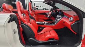 Mercedes-Benz C 63 AMG ЧЕРВЕНА КОЖА* ПОДГР.* BURM* ХЕДЪП* 360* АВТОКРЕДИТ, снимка 11