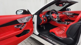 Mercedes-Benz C 63 AMG ЧЕРВЕНА КОЖА* ПОДГР.* BURM* ХЕДЪП* 360* АВТОКРЕДИТ, снимка 10