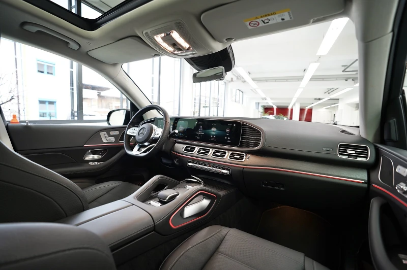 Mercedes-Benz GLS 450 AMG Line / 6+ 1/ HUD/CAMERA/PANO/, снимка 9 - Автомобили и джипове - 50908666