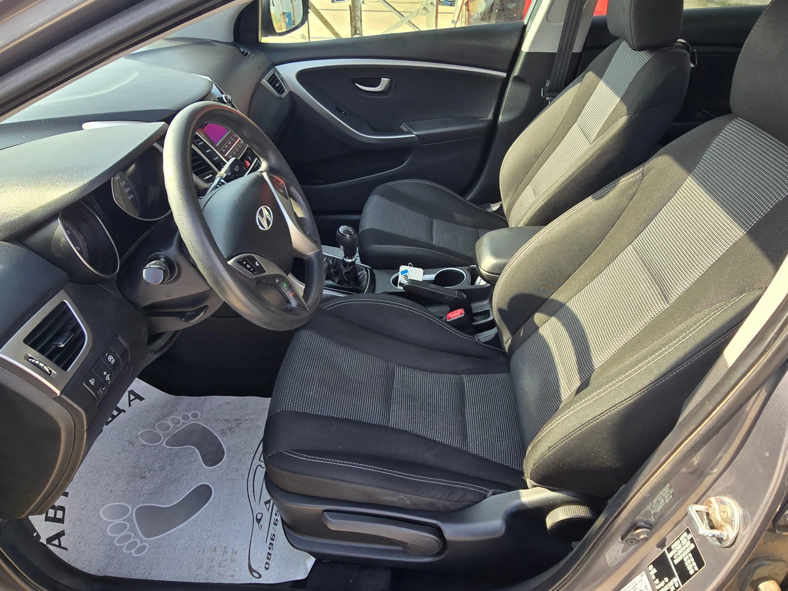 Hyundai I30 13г.1, 6-110к.с.6-скорости, снимка 8 - Автомобили и джипове - 54194160