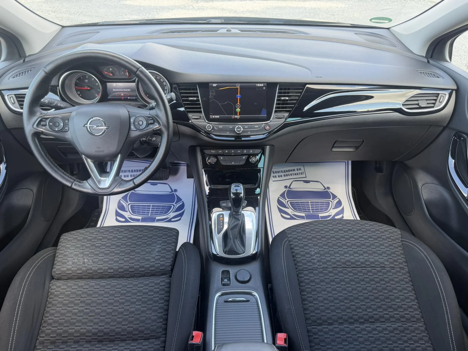 Opel Astra 1.4-150 КС, АВТОМАТИК, НАВИ, /ЕВРО 6b/, снимка 11 - Автомобили и джипове - 55301096