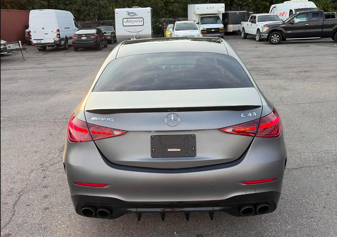 Mercedes-Benz C 43 AMG 4M* 47k km* Head Up* Burmerster* 360VIEW* Mild Hyb, снимка 5 - Автомобили и джипове - 55656693