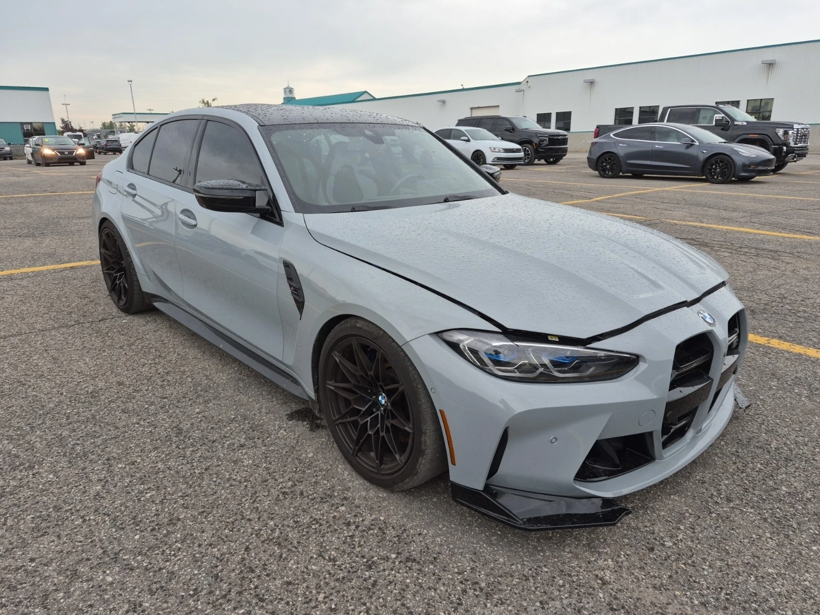 BMW M3 * COMPETITION M XDRIVE * CARFAX * ЛАЗЕРИ , снимка 2 - Автомобили и джипове - 56056663