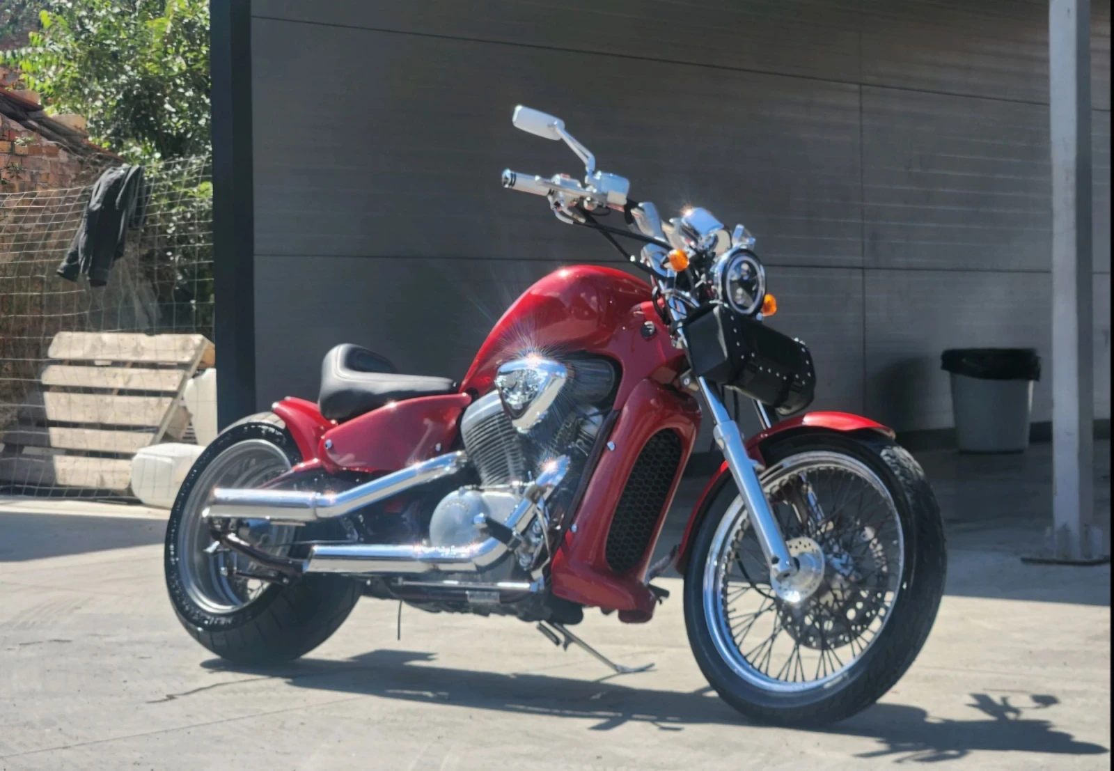 Honda Shadow VT 600 Custom, снимка 12 - Мотоциклети и мототехника - 53745464
