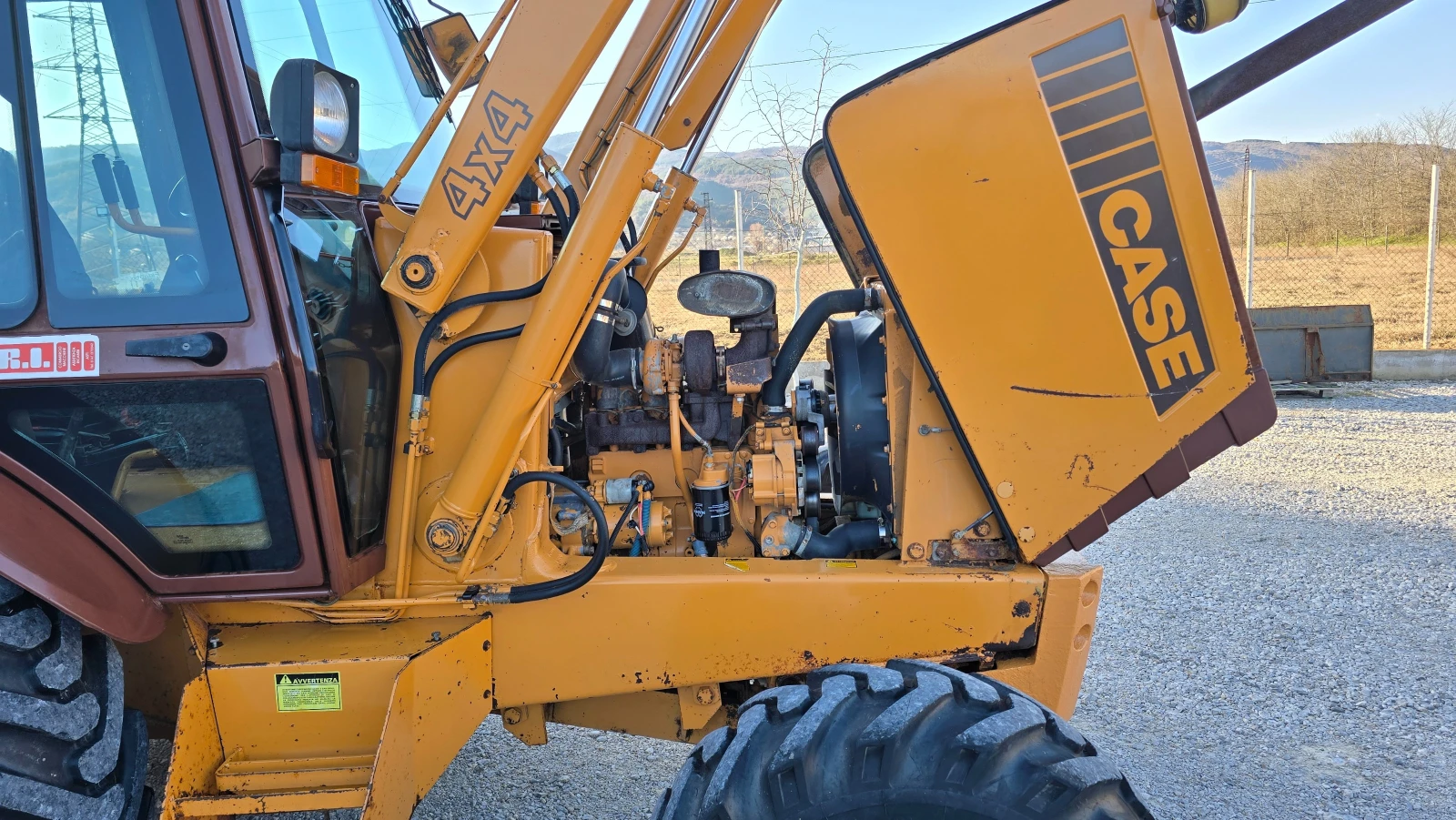 Багер Case 580 КТ-Нов внос!, снимка 16 - Индустриална техника - 53818187