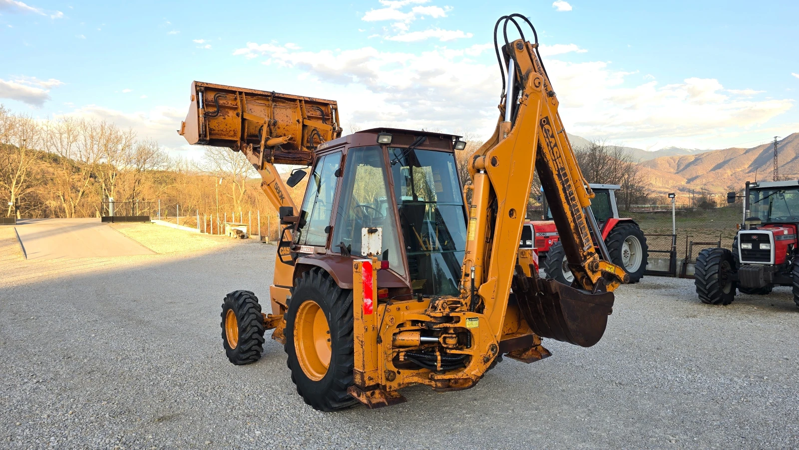 Багер Case 580 КТ-Нов внос!, снимка 9 - Индустриална техника - 53818187