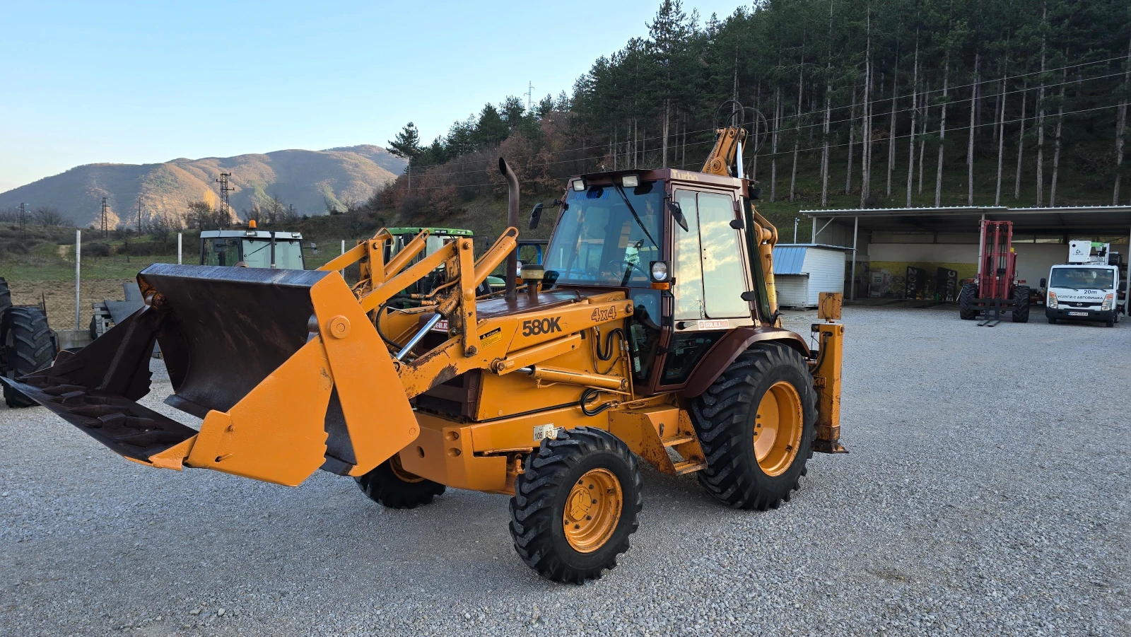 Багер Case 580 КТ-Нов внос!, снимка 4 - Индустриална техника - 53818187