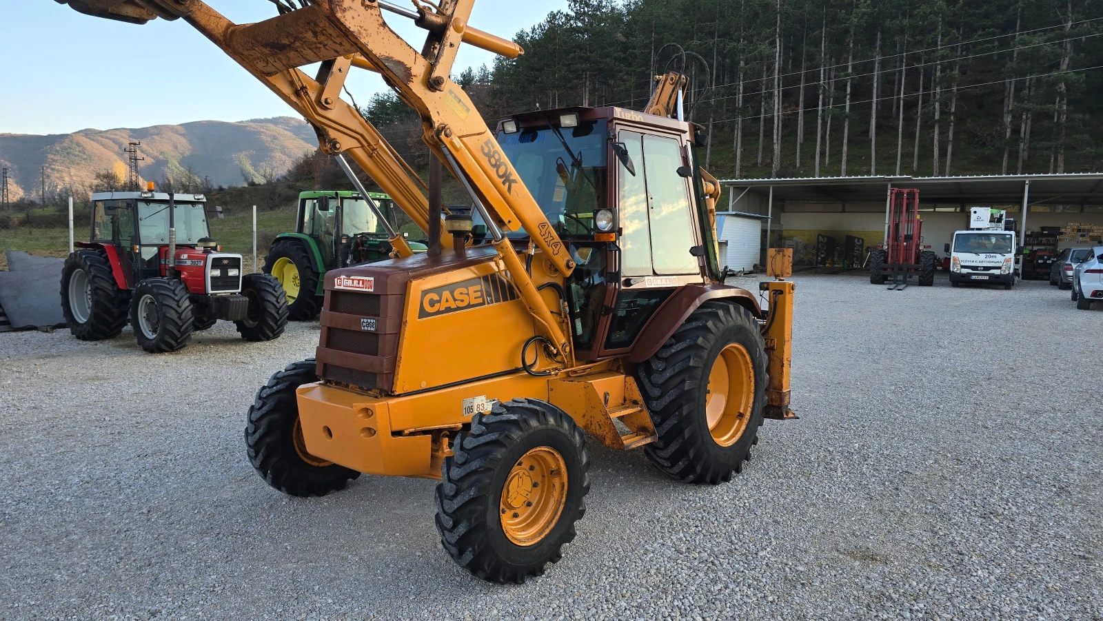 Багер Case 580 КТ-Нов внос!, снимка 3 - Индустриална техника - 53818187