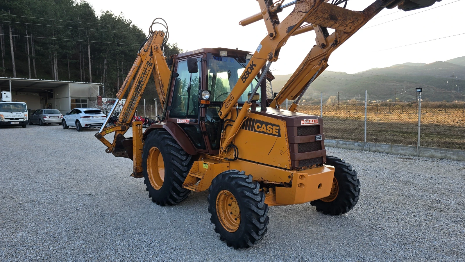 Багер Case 580 КТ-Нов внос!, снимка 5 - Индустриална техника - 53818187