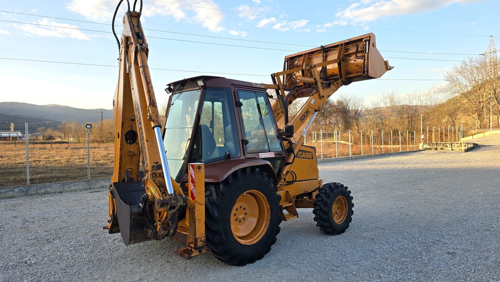 Багер Case 580 КТ-Нов внос!, снимка 8 - Индустриална техника - 53818187