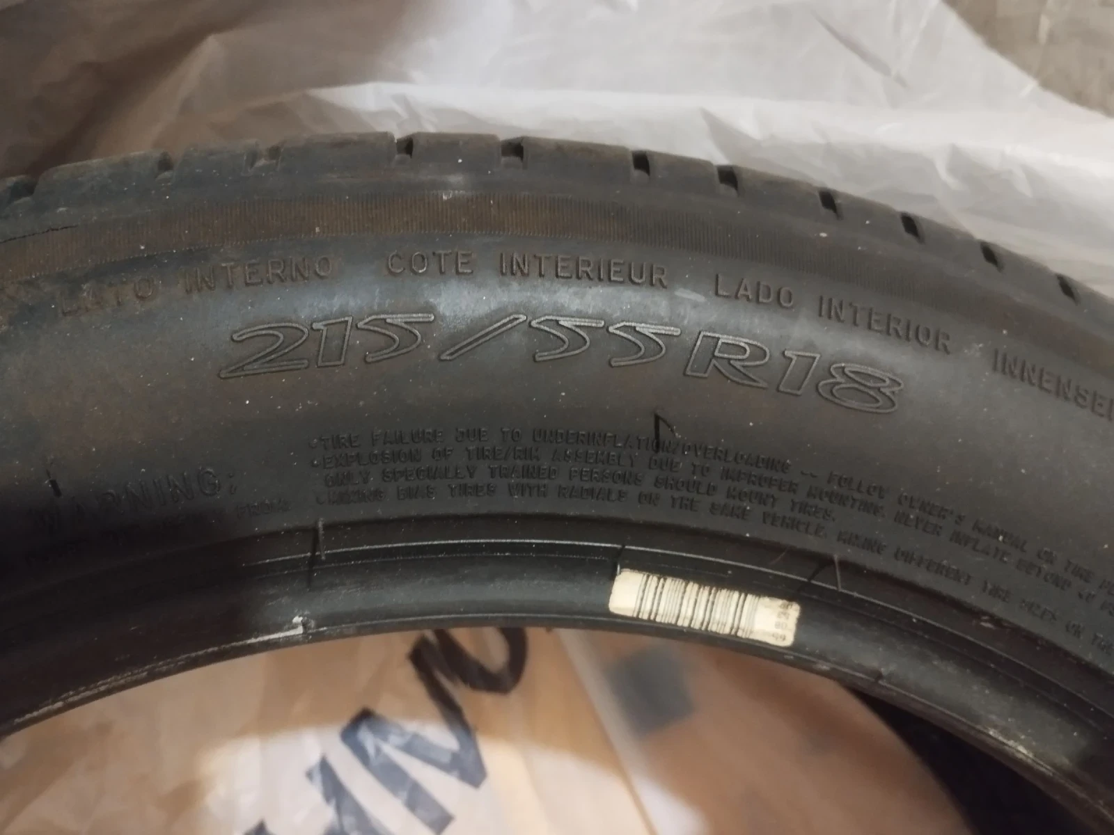 Гуми Летни 215/55R18, снимка 3 - Гуми и джанти - 54033286