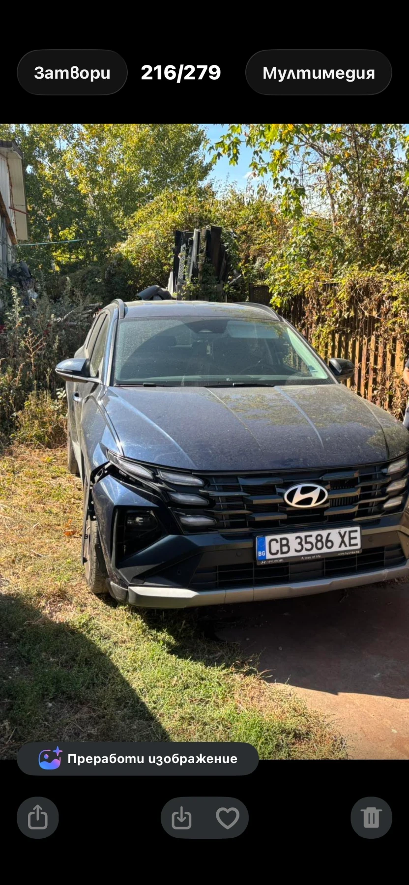 Hyundai Tucson Милд Хибрид, снимка 2 - Автомобили и джипове - 56441998