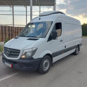 Обява за продажба на Mercedes-Benz Sprinter 313 Хладилен бус. Климатроник ~32 040 лв. - изображение 1