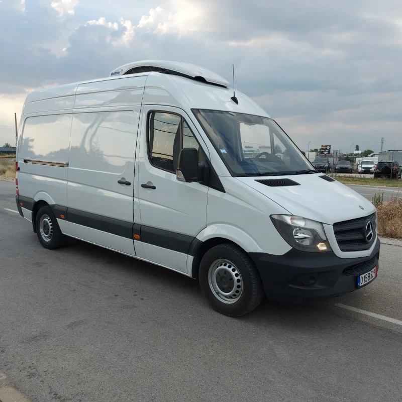 Mercedes-Benz Sprinter 313 Хладилен бус. Климатроник, снимка 2 - Бусове и автобуси - 51185153