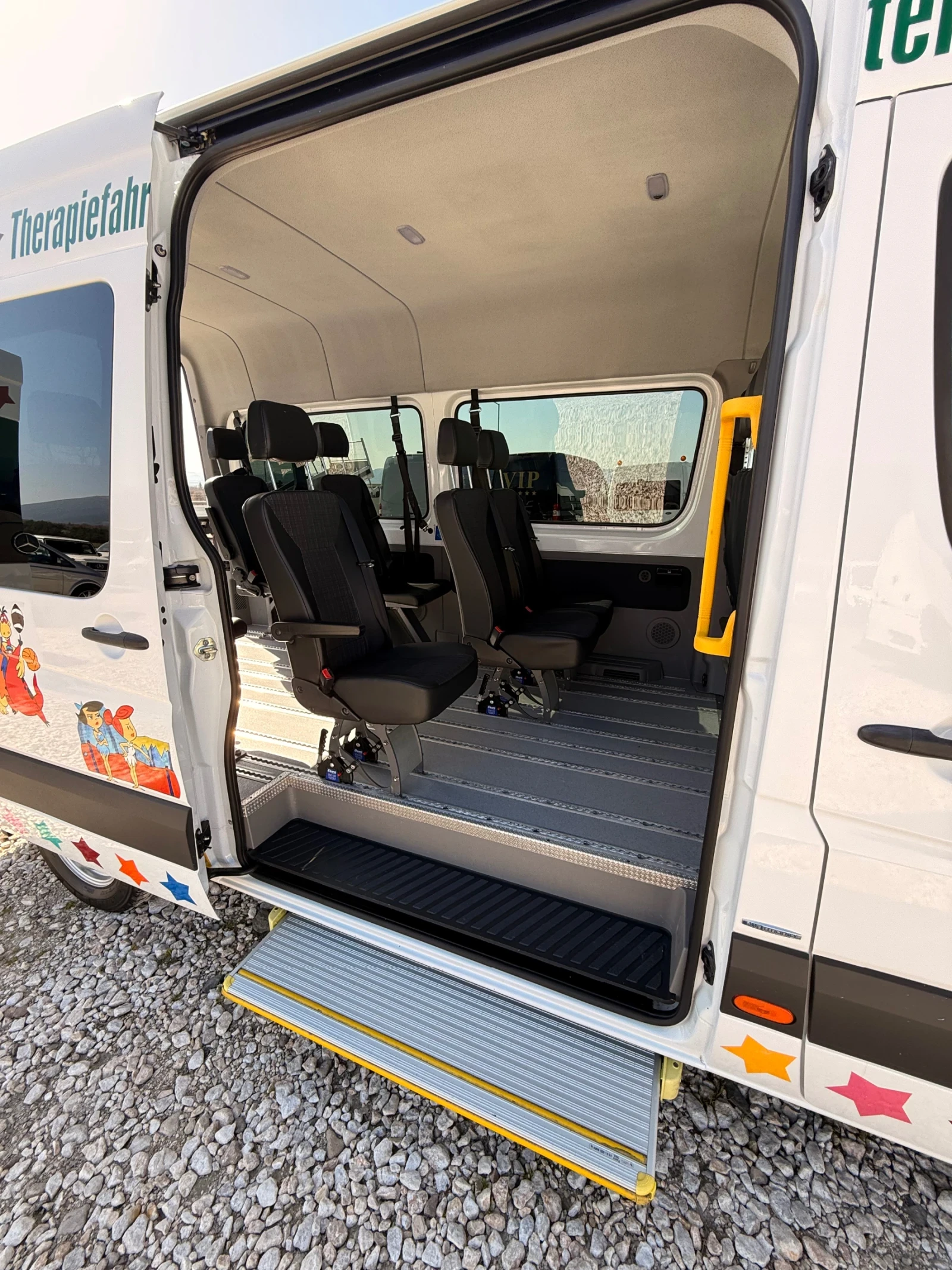 Mercedes-Benz Sprinter 316 Рампа-9Местен-Клима-Евро6, снимка 10 - Бусове и автобуси - 53835262